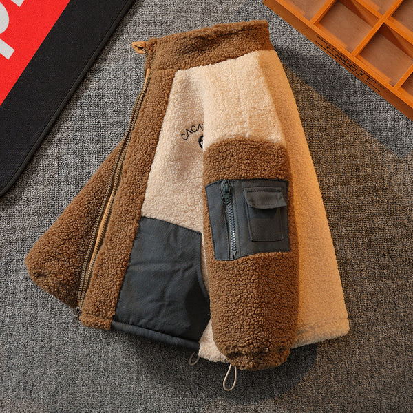 Kids LambsWool Warm fleece