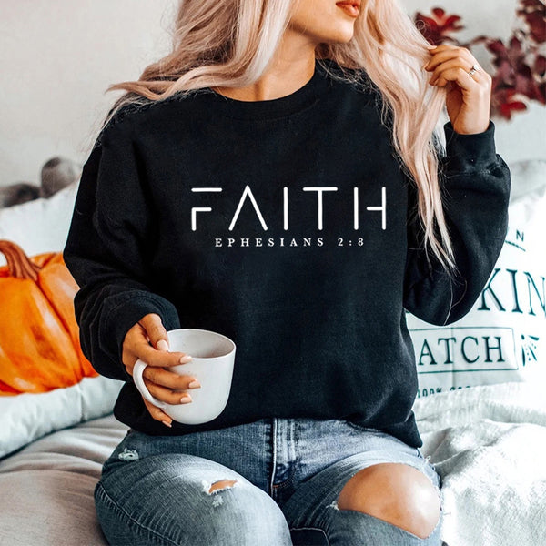 Christian Faith Graphic Sweatshirt