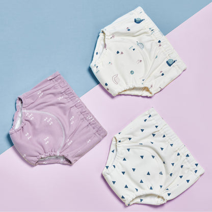Baby Training Pants Cotton Breathable 3 Pack