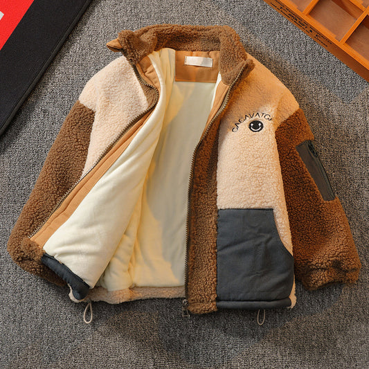 Kids LambsWool Warm fleece