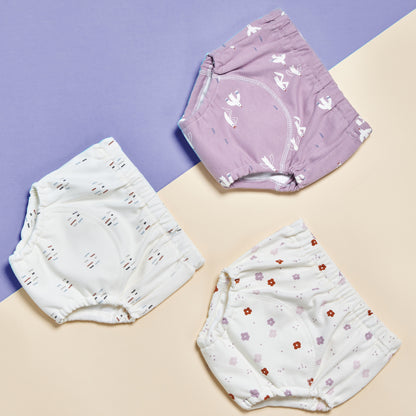 Baby Training Pants Cotton Breathable 3 Pack