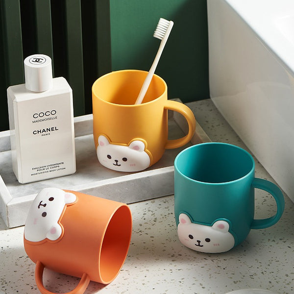 Cartoon Bear Bathroom Rinse Cup