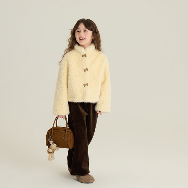 Children Single-layer Fleece-lined jacket