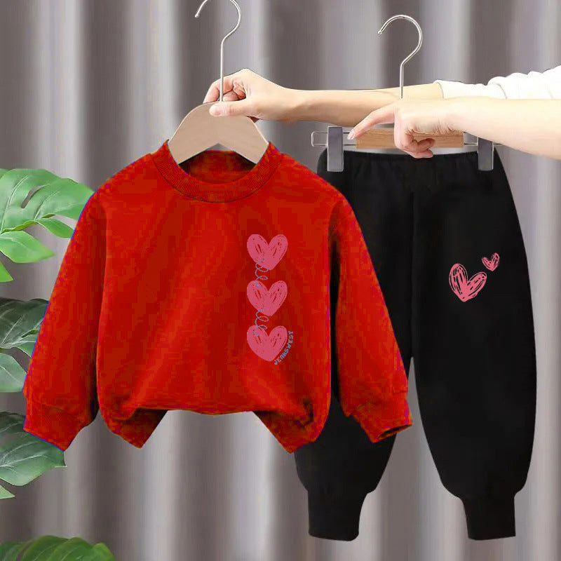 Children's Sweater Two-piece Set