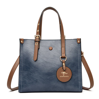 Womens Oil Wax Elegant Bag