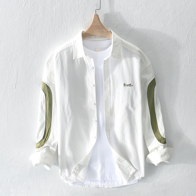 Mens Loose Casual Shirt Coat