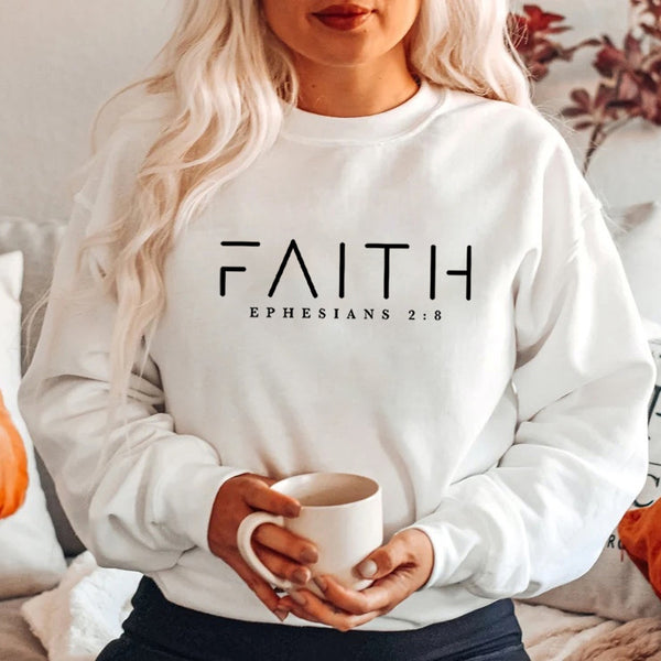 Christian Faith Graphic Sweatshirt