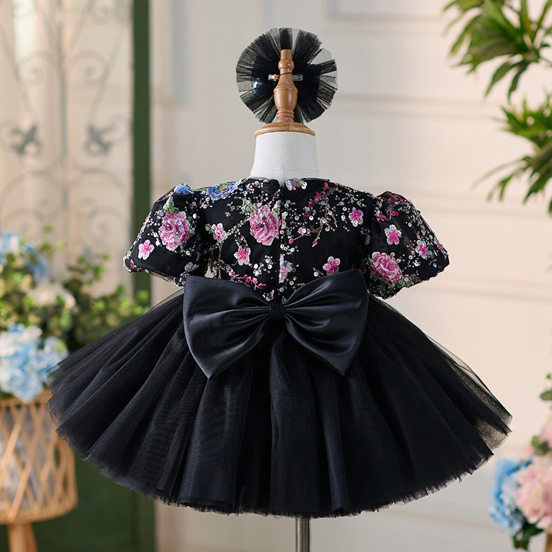 Original Huayang Puff Sleeve Puffy Gauze Princess Dress