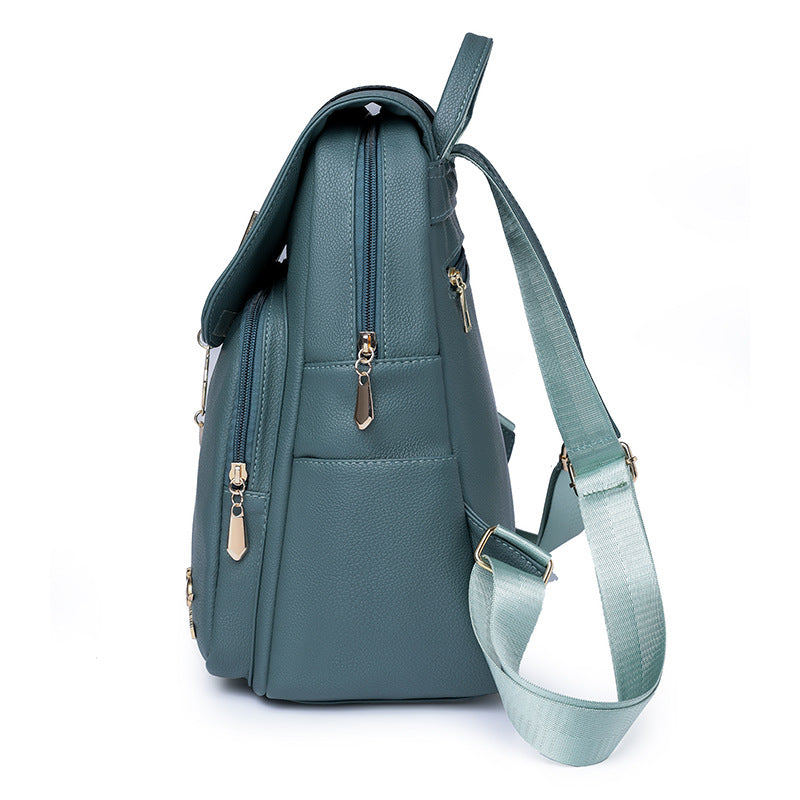 Women's Soft Leather Backpack