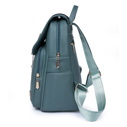 Women's Soft Leather Backpack