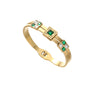 Full Body Titanium Steel Plated 18K Gold Light Luxury Bracelet