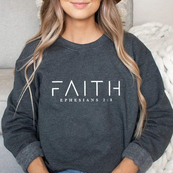 Christian Faith Graphic Sweatshirt