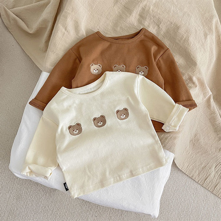 Babies' Long-sleeved T-shirt Bottoming Shirt