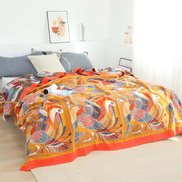 Pure Cotton Gauze Thin Blanket Sheets