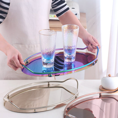 Stainless Steel Oval Tray