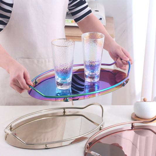 Stainless Steel Oval Tray