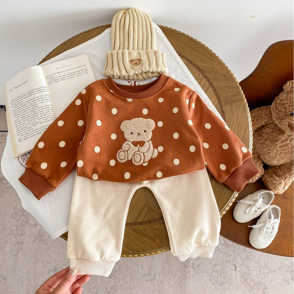 Combinaison de printemps bébé ours