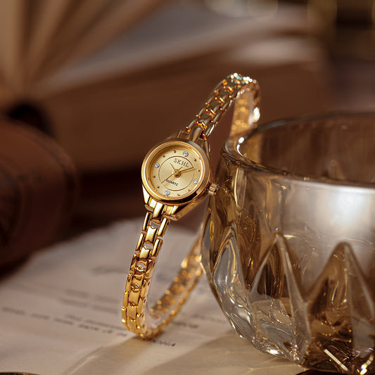 Elegant Steel Belt Casual Women's Watch