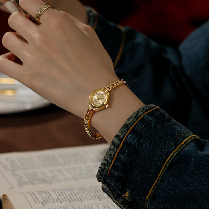 Elegant Steel Belt Casual Women's Watch