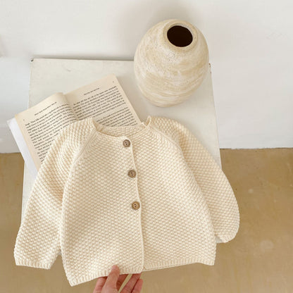 Baby Corn Round Neck Sweater