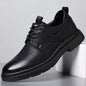 Mens Breathable Leather High-end Shoes