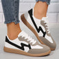 Fashionable Flat Casual Lace-up Student Sports Women's Board Shoes