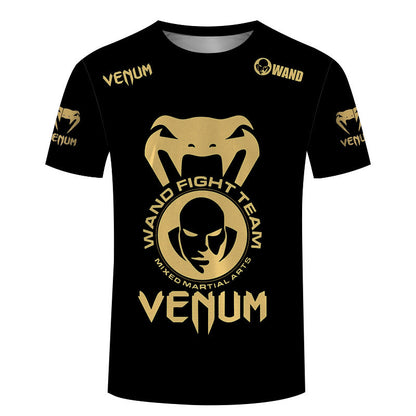 Men's Razer digital print slim-fit pullover men's short sleeve T-shirt