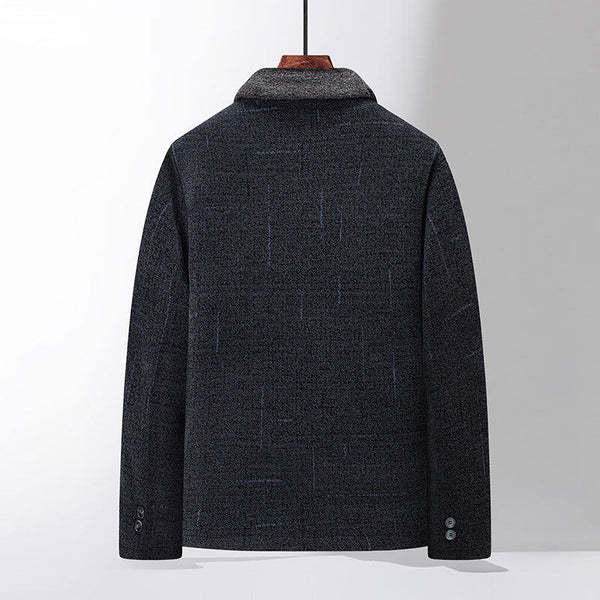 Fleece-lined Thickened Cotton-padded Coat