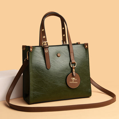 Womens Oil Wax Elegant Bag