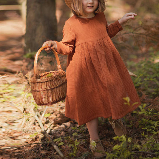 Baby Girl Western Gauze Dress