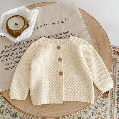 Baby Corn Round Neck Sweater