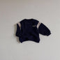 Baby Children's Korean-style Patchwork Sweater