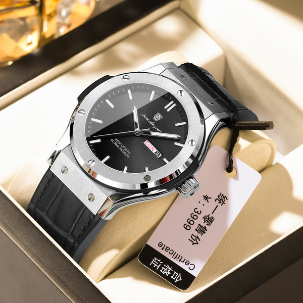 Poedagar Waterproof Luminous Quartz Watch