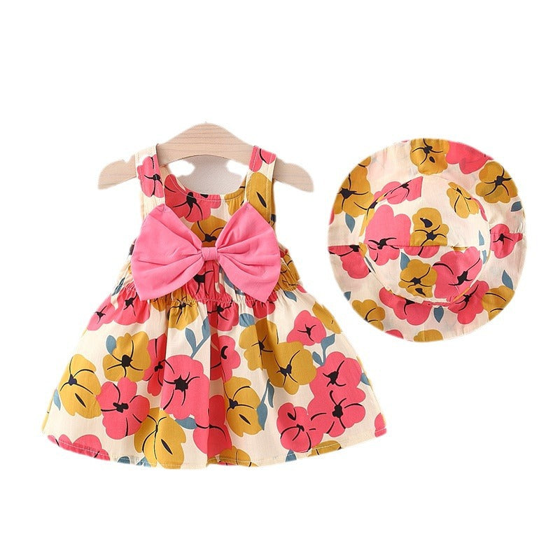 Girls Children's Princess Dress With Hat Included