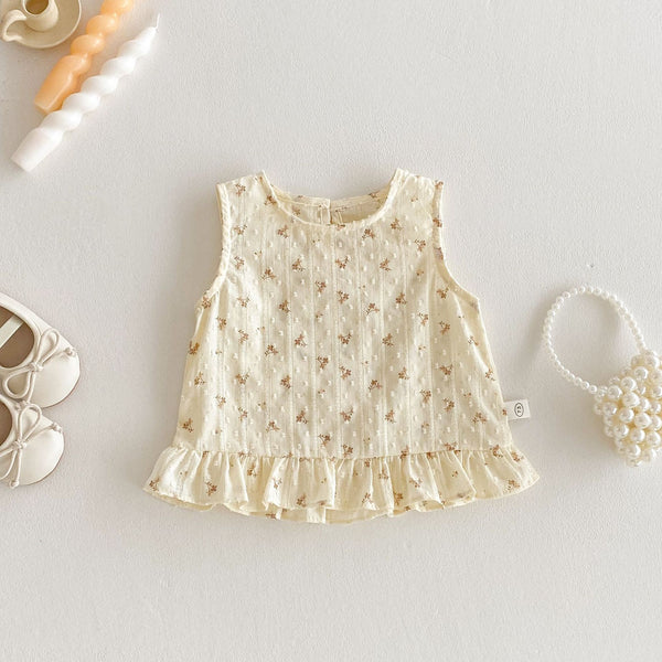 Children's Sleeveless Top and Pants Set