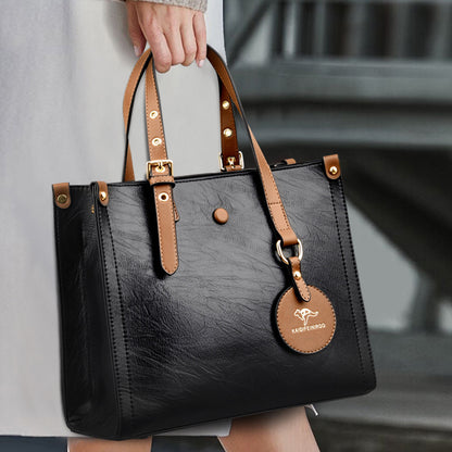 Womens Oil Wax Elegant Bag