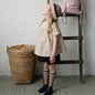 Cotton And Linen Short-sleeved T-shirt