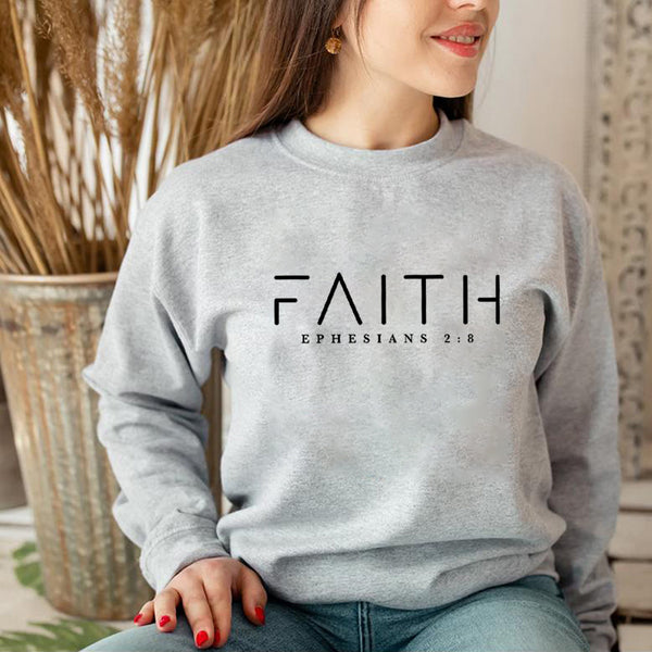 Christian Faith Graphic Sweatshirt