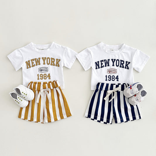 Children’s Printed T-Shirt 2-Piece Set