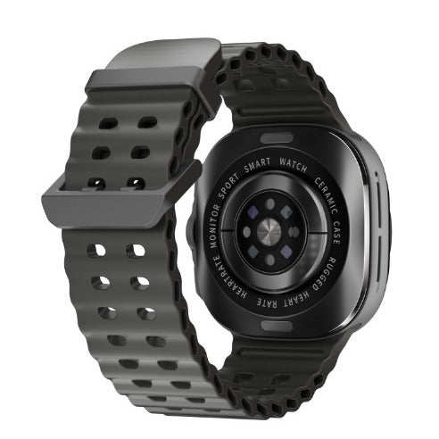 Montre connectée de sport W7 : Assistant vocal intelligent, météo, musique, tension artérielle