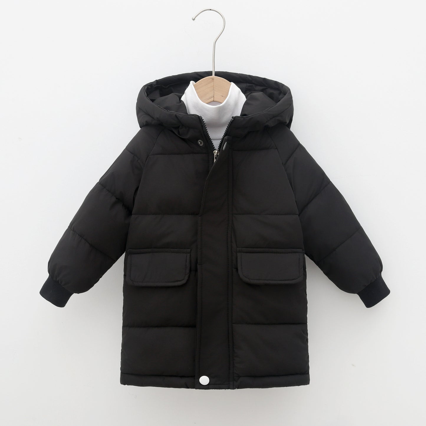 Children's Cotton Hooded Thickened Jacket