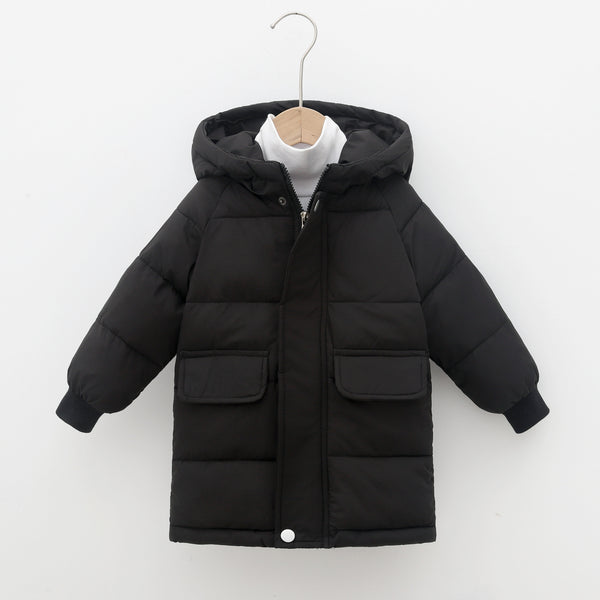 Children's Cotton Hooded Thickened Jacket