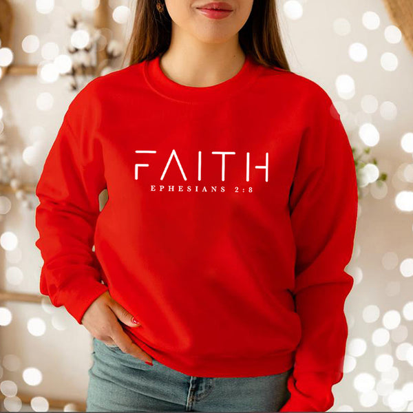 Christian Faith Graphic Sweatshirt