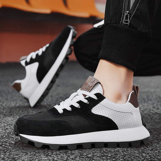 Chaussures Homme Sports Casual Cuir Papa