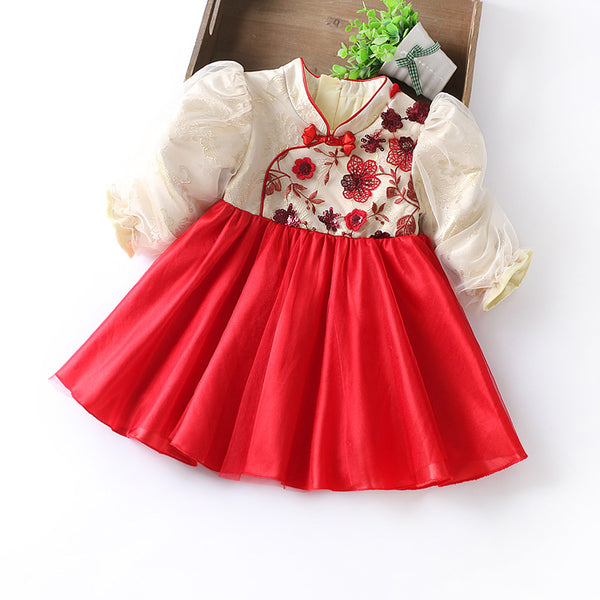 Robe de filles à la mode