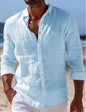Men's Cotton Linen Shirts