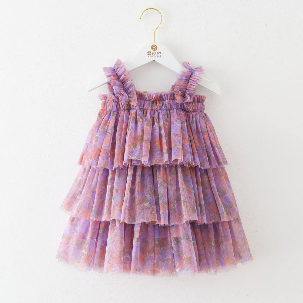 Children's Princess Chiffon Skirt