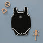 Summer Thin Men's And Women's Baby Triangle Rompers