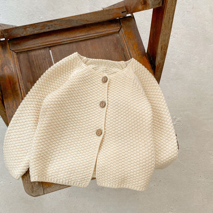 Baby Corn Round Neck Sweater
