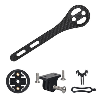 TOSEEK Full Carbon Fiber Road Bicycle Code Table Holder For Garmin Series(Gloss)